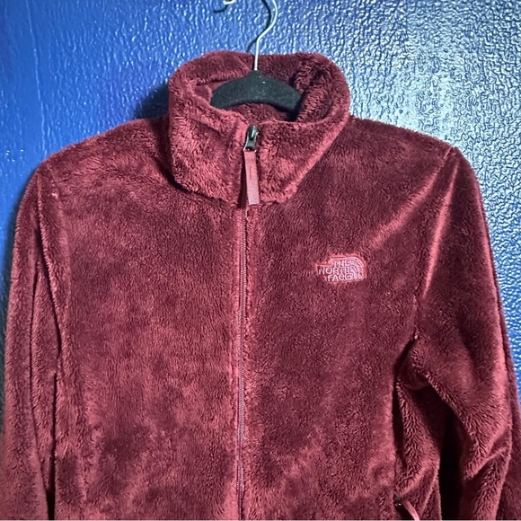 The North Face in burglary Teddy Jacket Plush Fleece Stand-Up Collar women’s - Picture 2 of 9